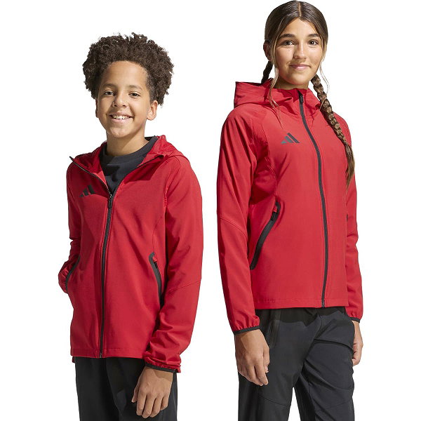 Adidas Tiro Travel Coupe-Vent Enfants - Rouge