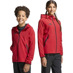 Présentation: Adidas Tiro Travel Coupe-Vent Enfants - Rouge