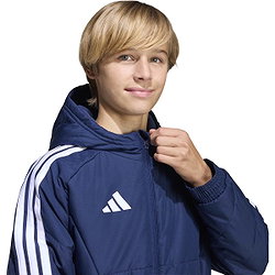 Présentation: Adidas Tiro 26 Veste D'hiver Enfants - Marine / Blanc