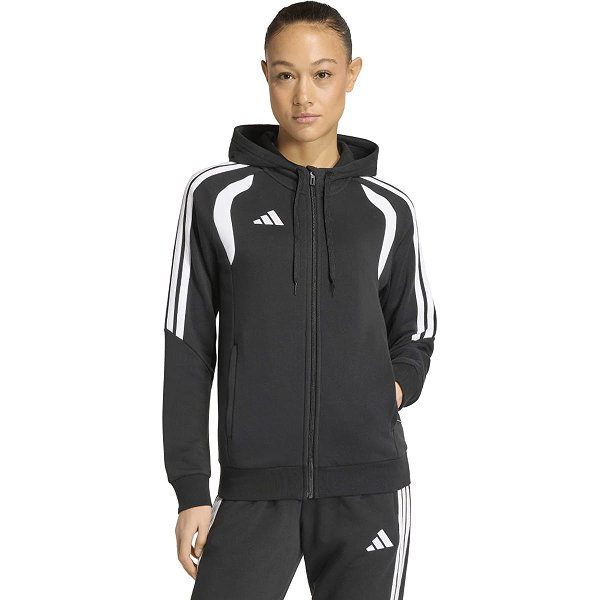 Adidas Tiro 26 Veste Capuche Femmes - Noir / Blanc