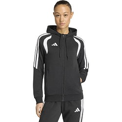 Présentation: Adidas Tiro 26 Veste Capuche Femmes - Noir / Blanc