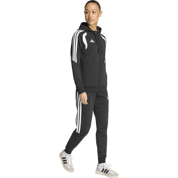 Adidas Tiro 26 Veste Capuche Femmes - Noir / Blanc