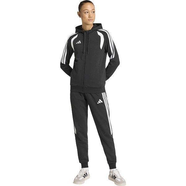Adidas Tiro 26 Veste Capuche Femmes - Noir / Blanc