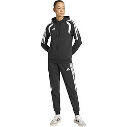 Présentation: Adidas Tiro 26 Veste Capuche Femmes - Noir / Blanc