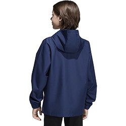Présentation: Adidas Entrada 26 Veste De Pluie Enfants - Marine