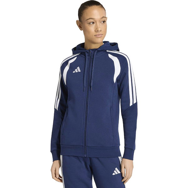 Adidas Tiro 26 Hoodie Damen - Marine / Weiß