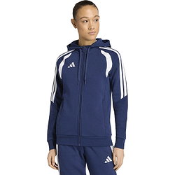 Vorschau: Adidas Tiro 26 Hoodie Damen - Marine / Weiß