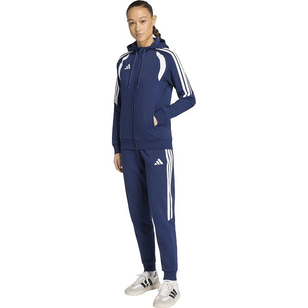 Adidas Tiro 26 Hoodie Damen - Marine / Weiß
