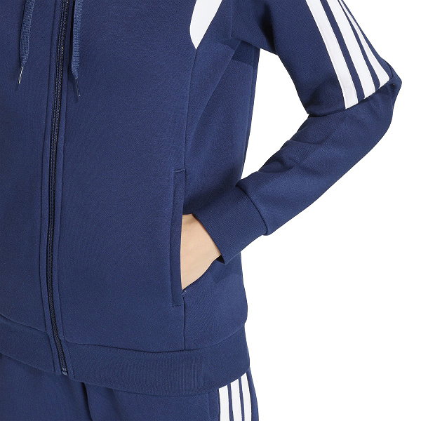 Adidas Tiro 26 Hoodie Damen - Marine / Weiß