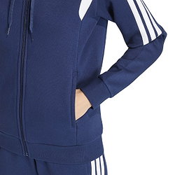 Vorschau: Adidas Tiro 26 Hoodie Damen - Marine / Weiß