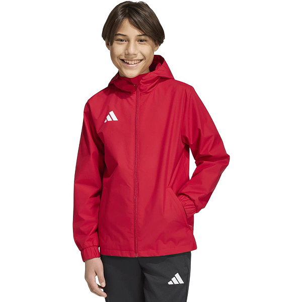 Adidas Entrada 26 Veste De Pluie Enfants - Rouge