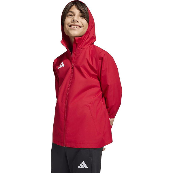 Adidas Entrada 26 Veste De Pluie Enfants - Rouge