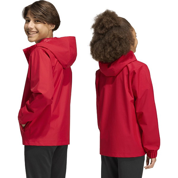 Adidas Entrada 26 Veste De Pluie Enfants - Rouge
