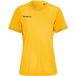 Craft Evolve 2.0 T-Shirt Dames - Geel
