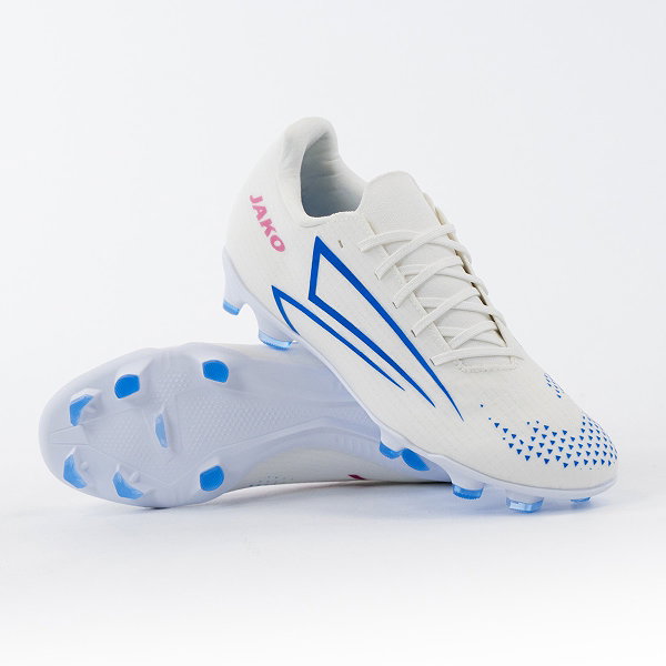 Jako Rs89 Team Voetbalschoenen Fg - Wit / Rood / Blauw