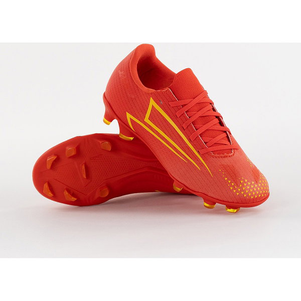 Jako Rs89 Academy Voetbalschoenen Fg Kinderen - Bright Red / Oranje / Geel
