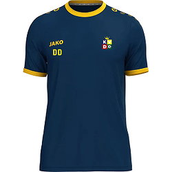 Jako One Shirt Korte Mouw Kinderen - Navy / Citroen