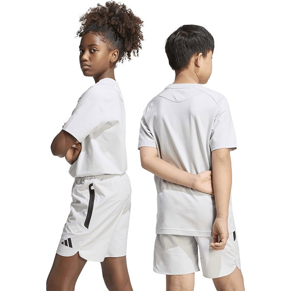 Adidas Tiro Travel T-Shirt Kinderen - Grijs
