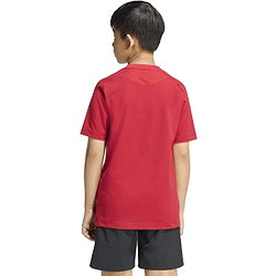 Présentation: Adidas Tiro Travel T-Shirt Enfants - Rouge