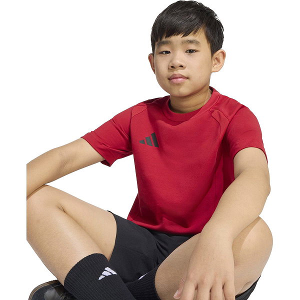 Adidas Tiro Travel T-Shirt Enfants - Rouge