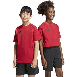 Présentation: Adidas Tiro Travel T-Shirt Enfants - Rouge