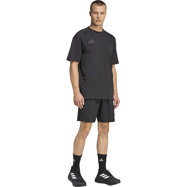 Adidas Tiro Travel T-Shirt Herren - Schwarz