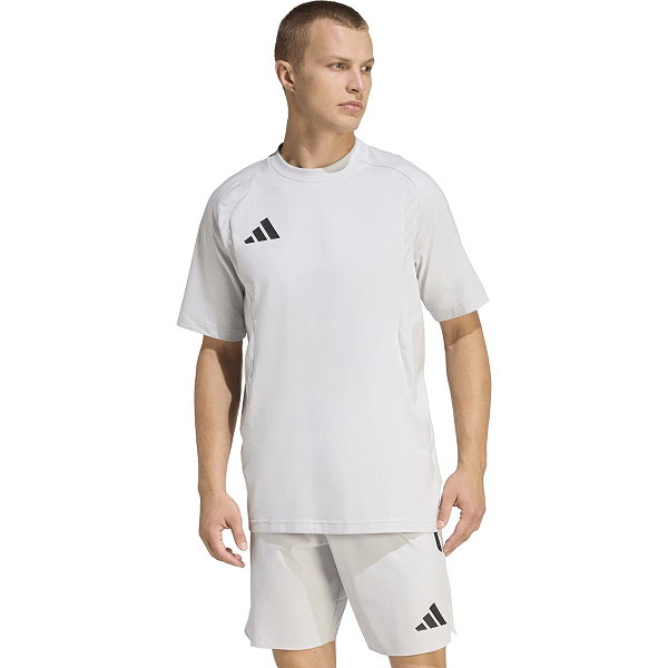 Adidas Tiro Travel T-Shirt Herren - Grau