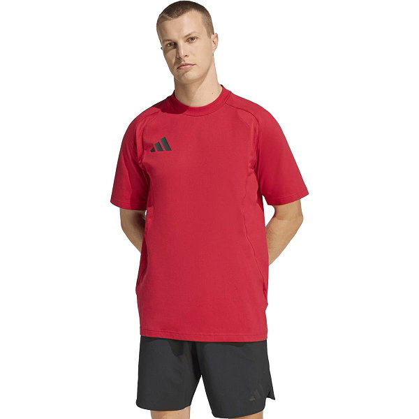 Adidas Tiro Travel T-Shirt Heren - Rood