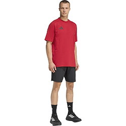 Voorvertoning: Adidas Tiro Travel T-Shirt Heren - Rood