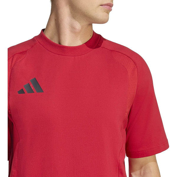 Adidas Tiro Travel T-Shirt Heren - Rood