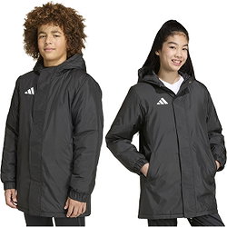 Présentation: Adidas Entrada 26 Veste Coach Enfants - Noir
