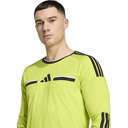 Présentation: Adidas Referee 26 Maillot Arbitre Ml Hommes - Jaune Fluo