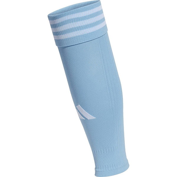 Adidas Team Sleeve 23 Chaussettes De Football Footless - Bleu Ciel / Blanc