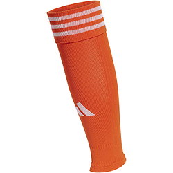 Adidas Team Sleeve 23 Chaussettes De Football Footless - Orange / Blanc
