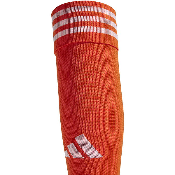 Adidas Team Sleeve 23 Chaussettes De Football Footless - Orange / Blanc