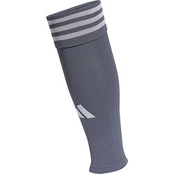 Adidas Team Sleeve 23 Chaussettes De Football Footless - Gris / Blanc