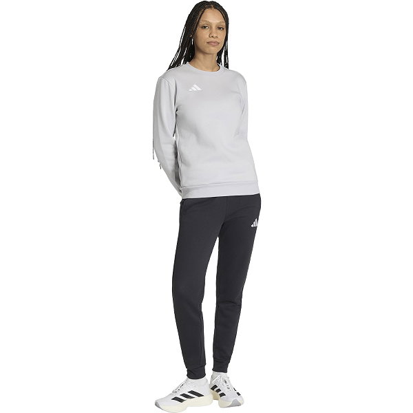 Adidas Entrada 26 Sweat Femmes - Gris / Blanc