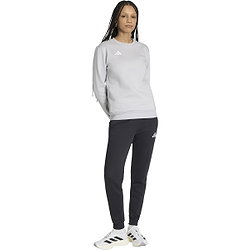 Présentation: Adidas Entrada 26 Sweat Femmes - Gris / Blanc
