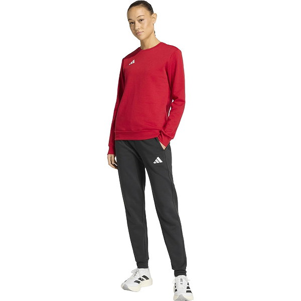 Adidas Entrada 26 Sweat Femmes - Rouge / Blanc