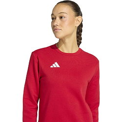 Présentation: Adidas Entrada 26 Sweat Femmes - Rouge / Blanc