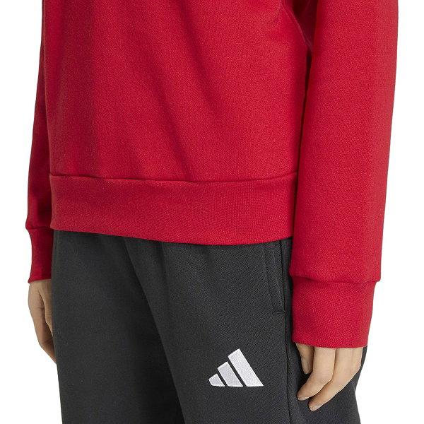 Adidas Entrada 26 Sweat Femmes - Rouge / Blanc