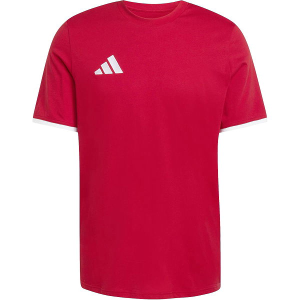 Adidas Entrada 26 T-Shirt Hommes - Rouge / Blanc