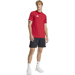Présentation: Adidas Entrada 26 T-Shirt Hommes - Rouge / Blanc