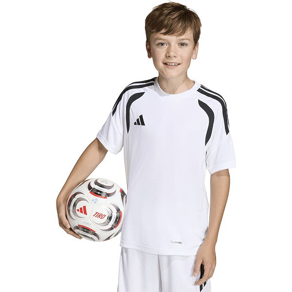 Adidas Tiro 26 League Shirt Korte Mouw Kinderen - Wit