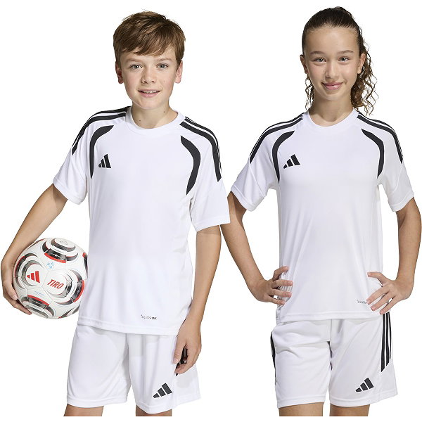 Adidas Tiro 26 League Shirt Korte Mouw Kinderen - Wit
