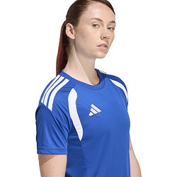 Présentation: Adidas Tiro 26 League Maillot Manches Courtes Femmes - Royal