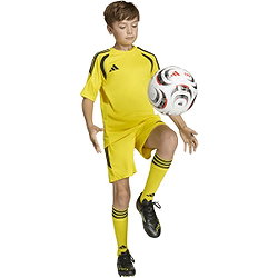 Présentation: Adidas Tiro 26 League Maillot Manches Courtes Enfants - Jaune / Noir