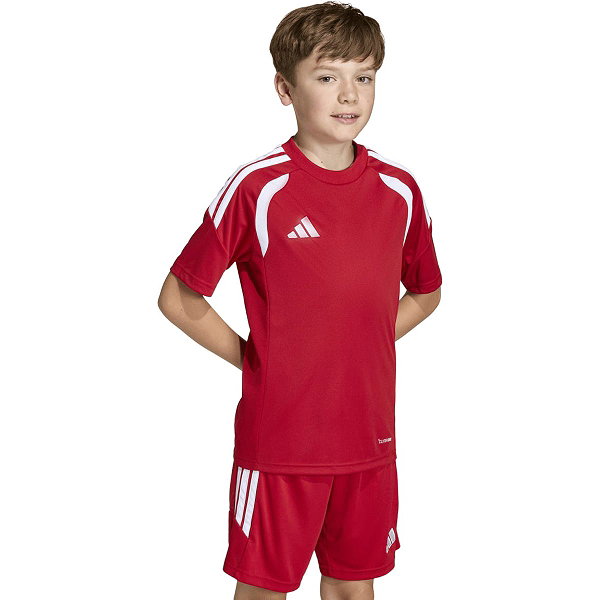 Adidas Tiro 26 League Maillot Manches Courtes Enfants - Rouge / Blanc