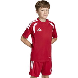 Présentation: Adidas Tiro 26 League Maillot Manches Courtes Enfants - Rouge / Blanc
