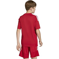 Présentation: Adidas Tiro 26 League Maillot Manches Courtes Enfants - Rouge / Blanc
